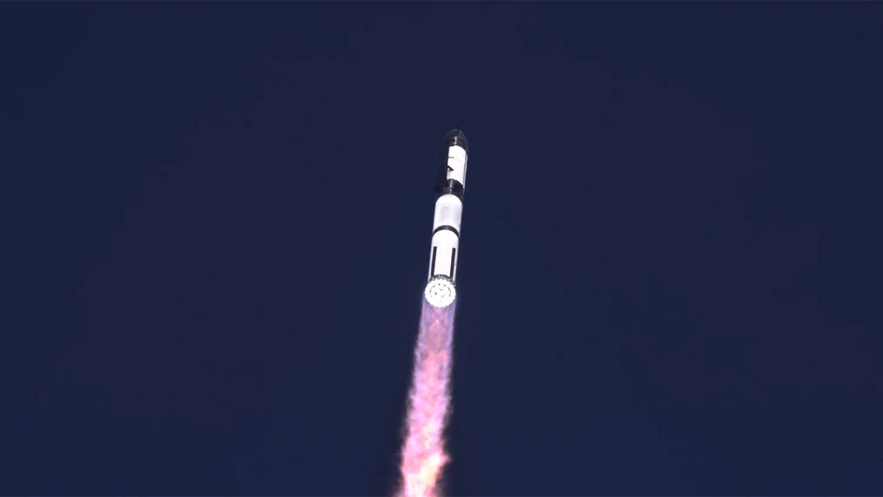 SpaceX Starship megarocket upper stage lost again during 8th test flight; booster catch is successful